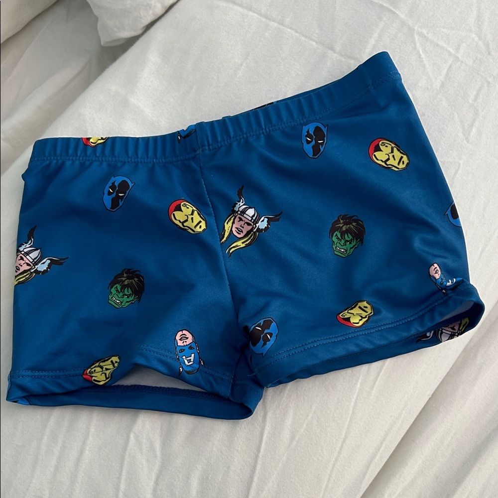 Zara Kids Superhero Swim Shorts size 4